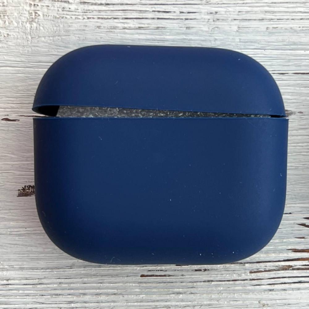 Силиконовый чехол для наушников AirPods 3 Midnight Blue