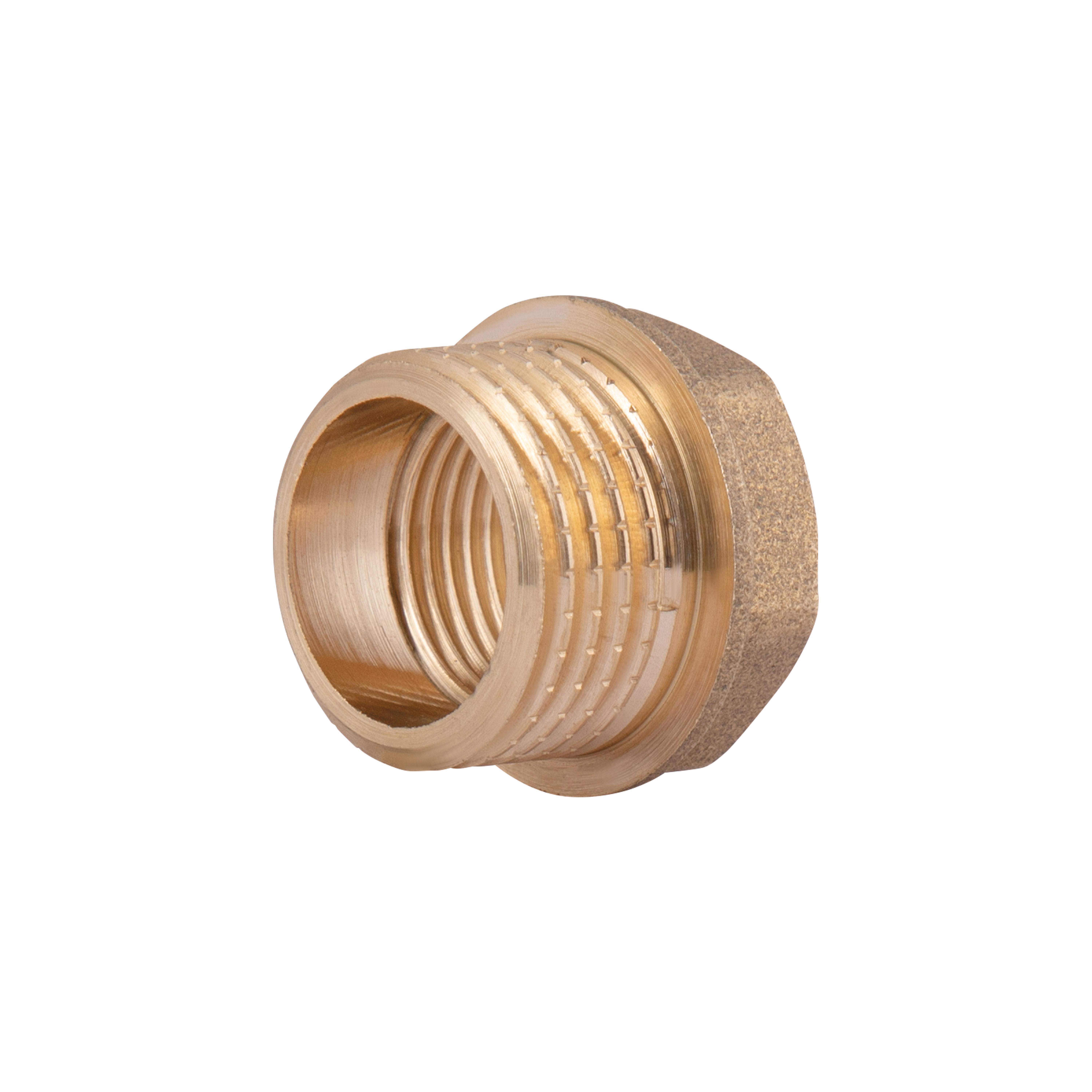 Футорка латунная Thermo Alliance Standart 1/2"Зх1/4" В Желтый (SD423156)