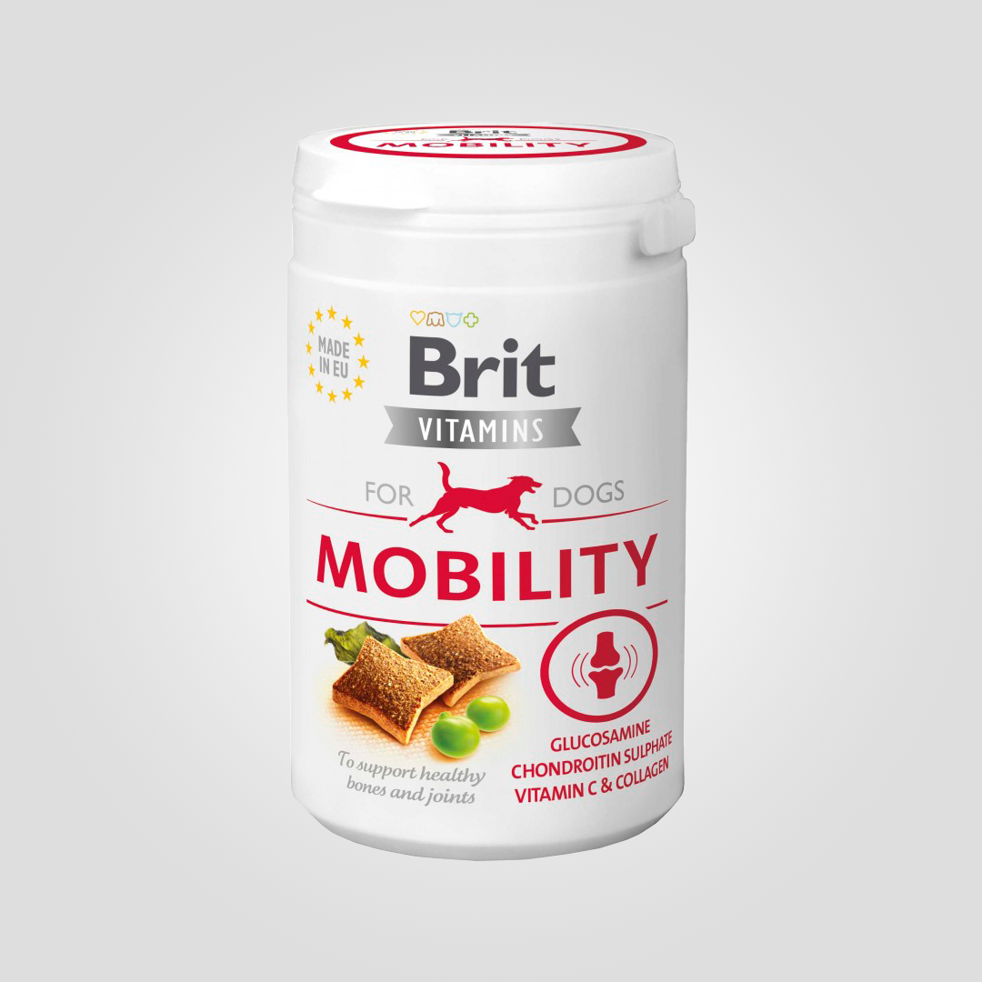 Витамины для собак Brit Vitamins Mobility для суставов 150 г (20503483)