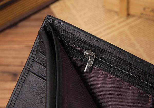 Кошелек мужской Kirs Черный (714Ч) - фото 7 Кошелек мужской Kirs Черный (714Ч) - фото 7