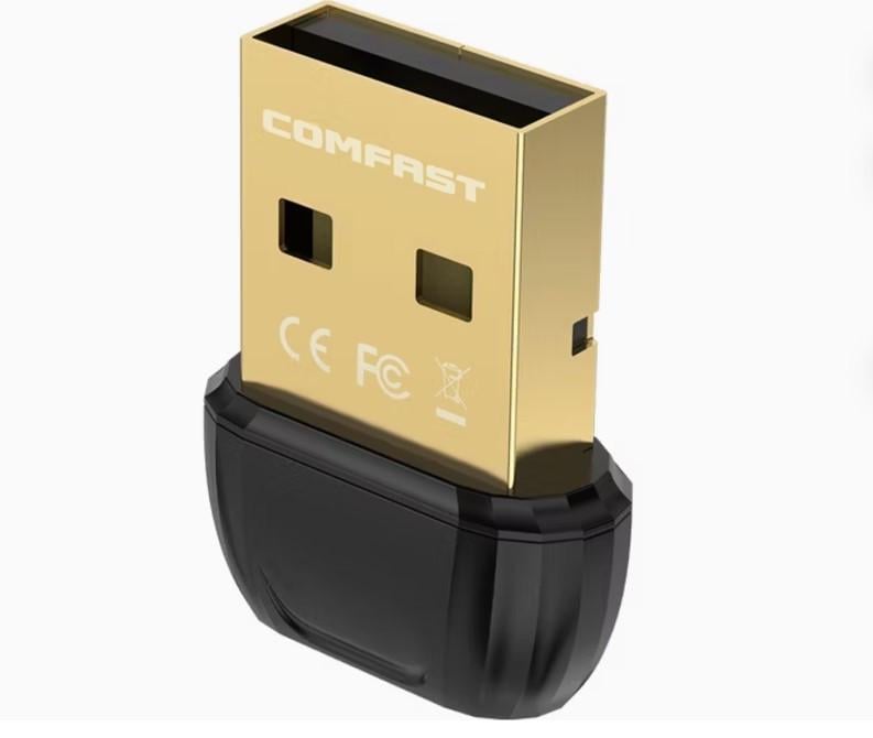 Адаптер Comfast CF-B01 V5.0 Bluetooth USB для компьютера/ноутбука (2433633254)