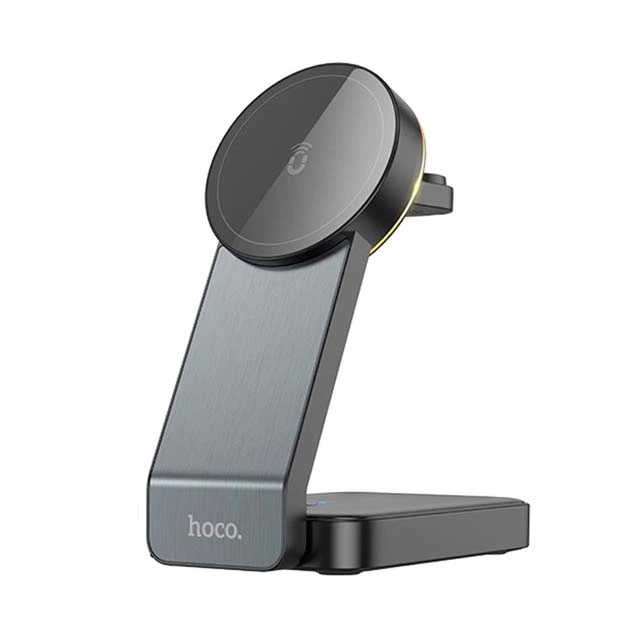 Зарядна підставка бездротова для телефонів з підсвічуванням Hoco CQ3 (HOCO CQ3)