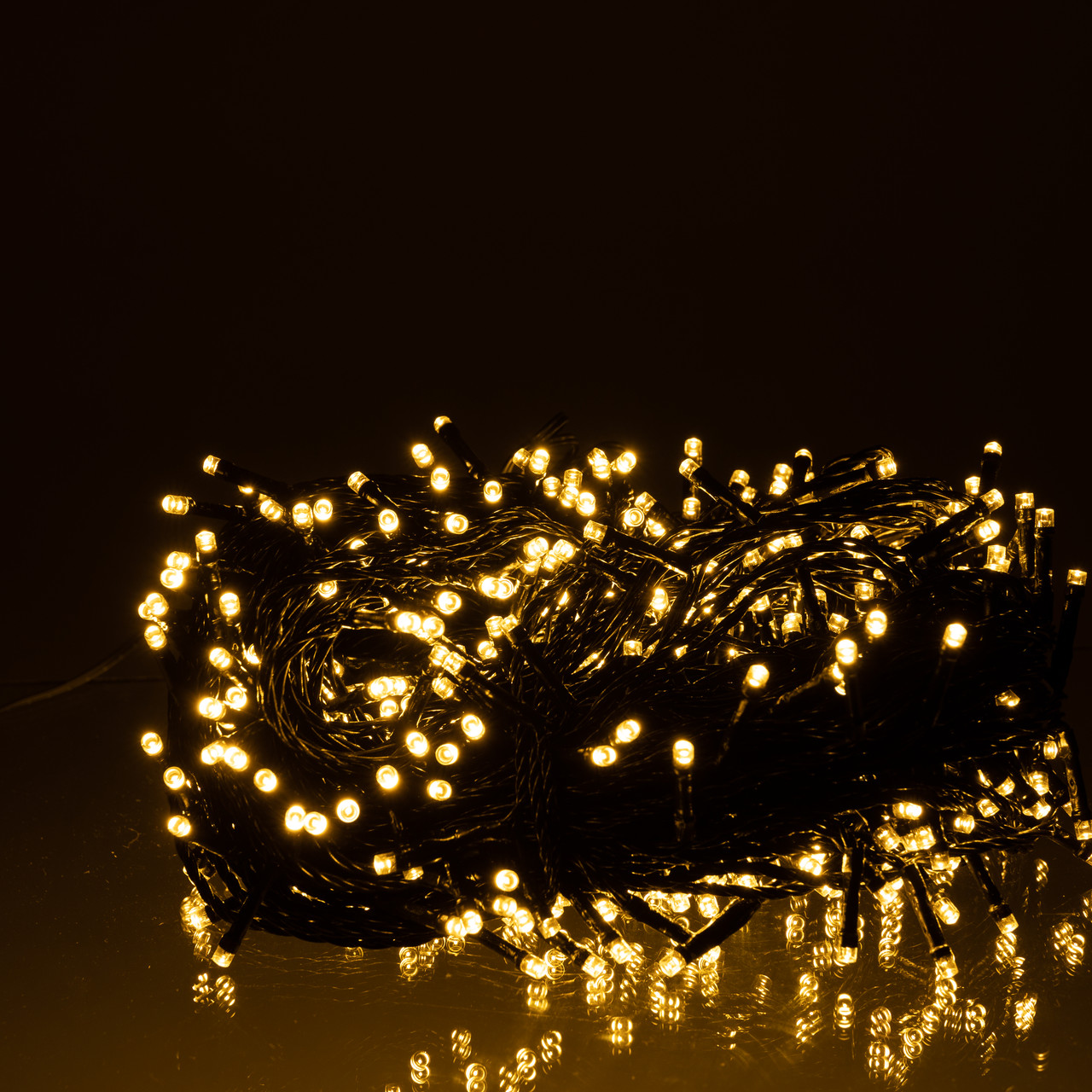 Гірлянда мережева новорічна нитка вулична Різдвяна фея 50 м 500 LED діодів IP 65 чорний дріт Жовте світло (CF500L50MBY) - фото 7 Гірлянда мережева новорічна нитка вулична Різдвяна фея 50 м 500 LED діодів IP 65 чорний дріт Жовте світло (CF500L50MBY) - фото 7