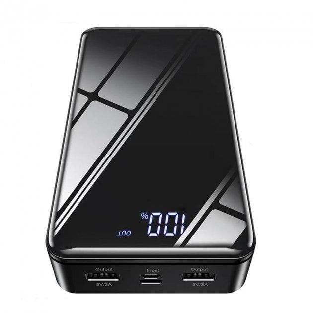 Портативное зарядное устройство Borofone Extreme power bank BJ8 30000 mAh Black (ff7d4a39) - фото 1