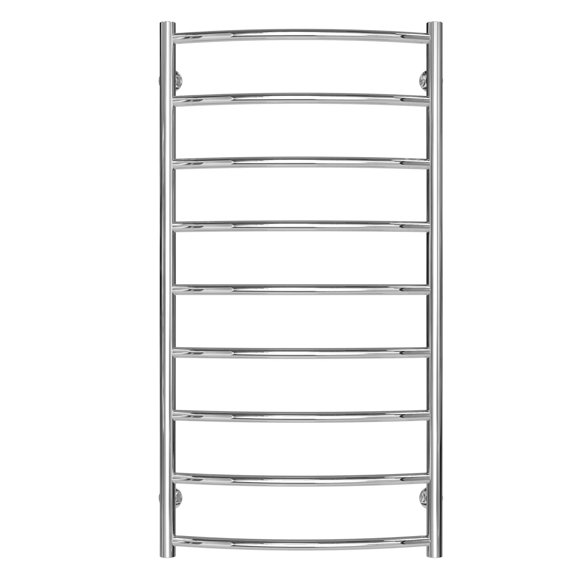 Полотенцесушитель водяной Deffi Классик П9 нижнее подключение нержавеющая сталь 500х1000 мм Хром (C.DK.100.50.9.C.A)