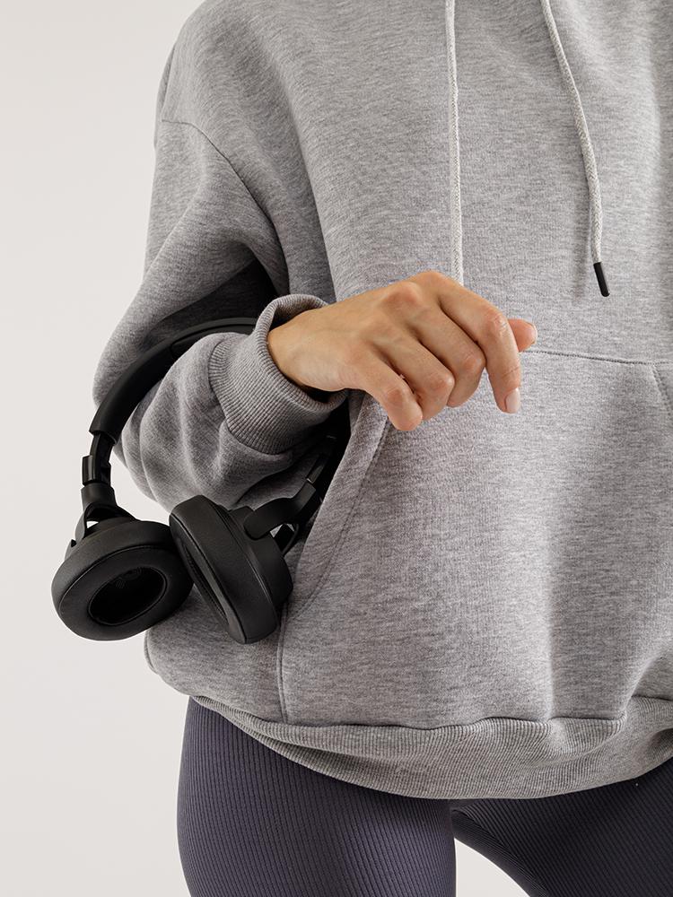 Худи женское ЦБ-00223883 р. 46 Серый (SKT000918540) - фото 3 Худи женское ЦБ-00223883 р. 46 Серый (SKT000918540) - фото 3