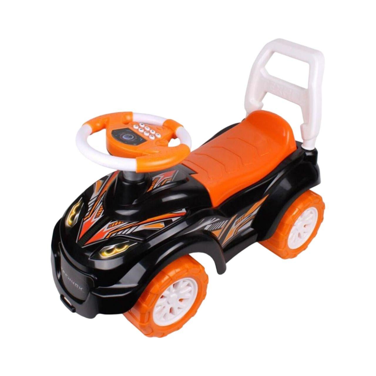 Толокар Technok Toys 6672 со звуковыми сигналами Черный (23778488)
