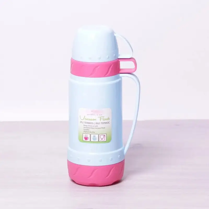 Термос питьевой с двумя чашками Frico FRU-270-Blue 1800 мл Голубой (8-6-4541645)