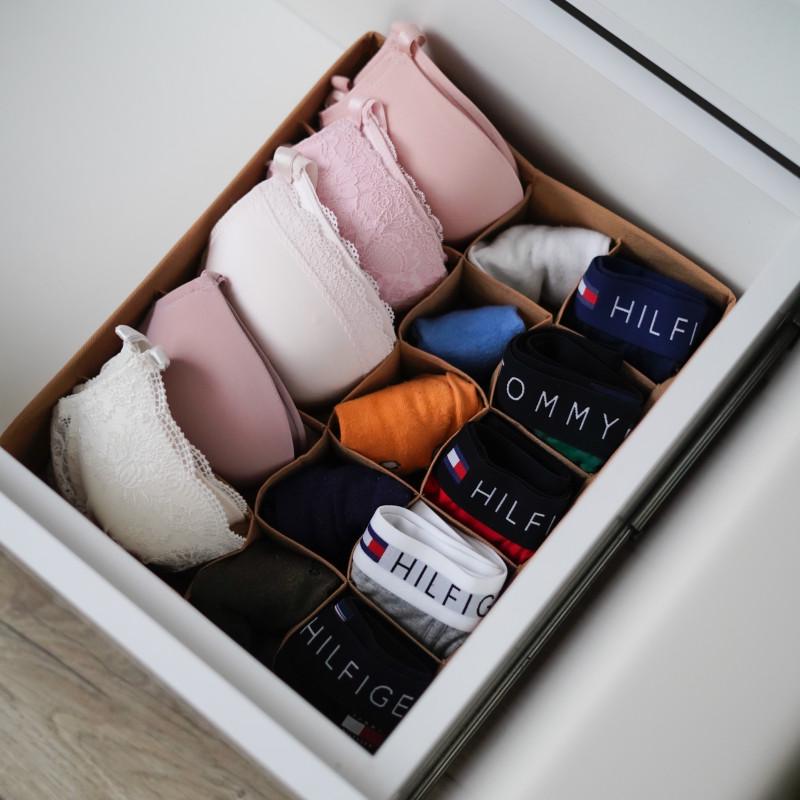 Органайзер с двумя типами ячеек Бежевый (Beg-k001) - фото 1