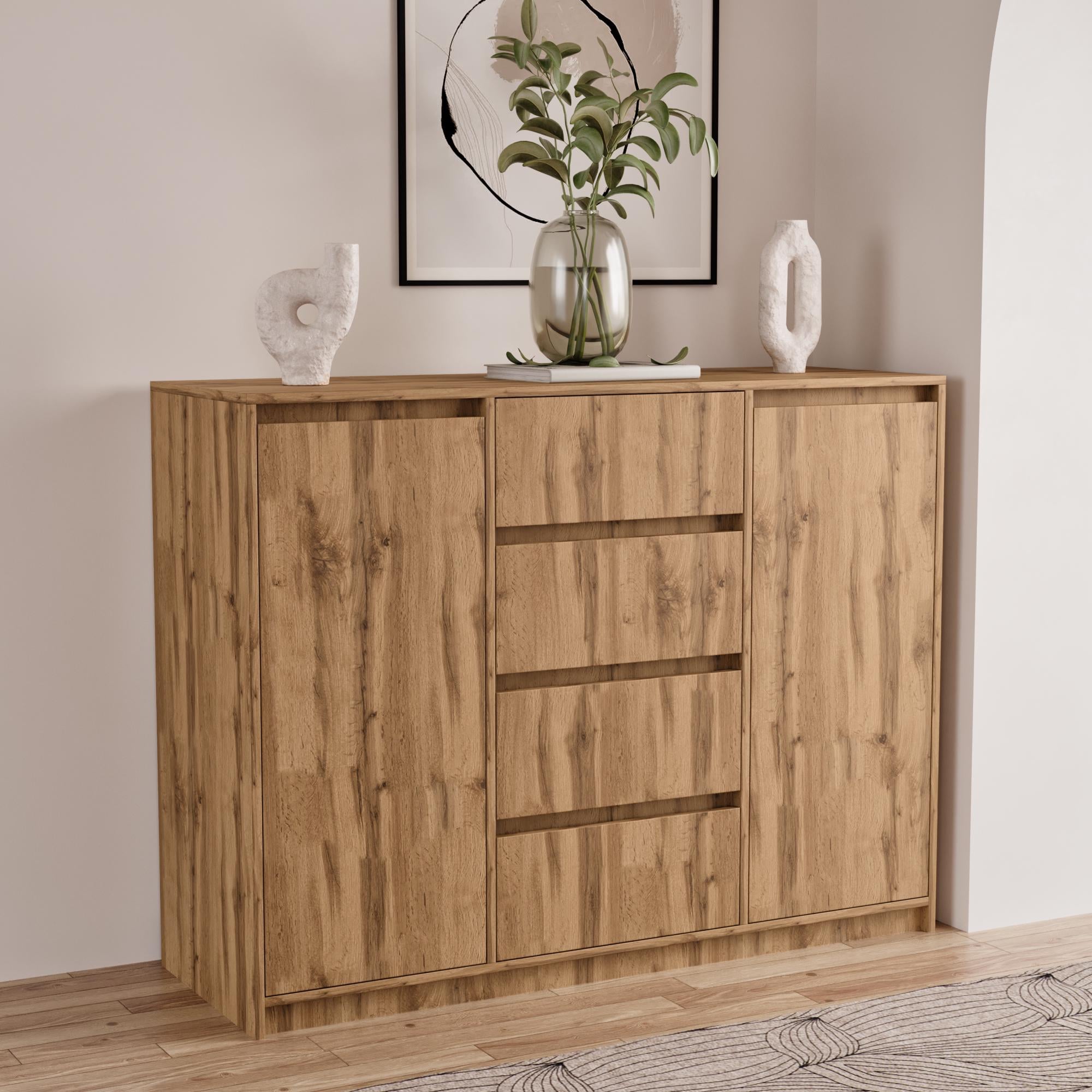 Комод Furnigrade КМ-13 100х130х45 см Тахо