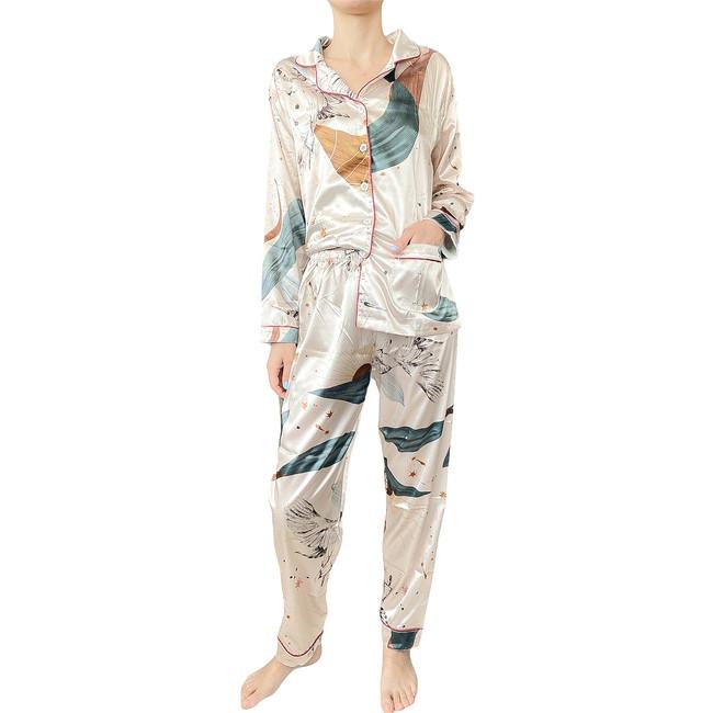 Атласна жіноча піжама JULY'S SONG Солодкі сни р. 50 (1428-2019) - фото 3 Атласна жіноча піжама JULY'S SONG Солодкі сни р. 50 (1428-2019) - фото 3