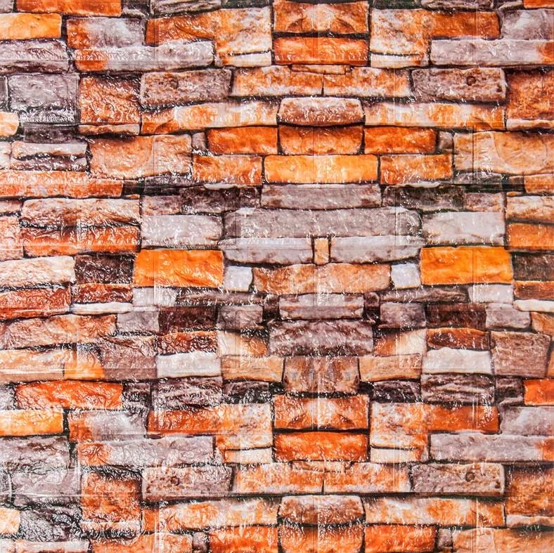 Панель самоклеюча 3D Sticker Wall звукоізоляційна 700x770x6 мм Катеринославський піщаник