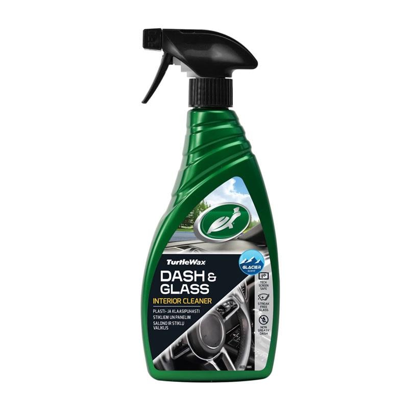 Очищувач для скла та пластику Turtle Wax Dash & Glass. 500мл