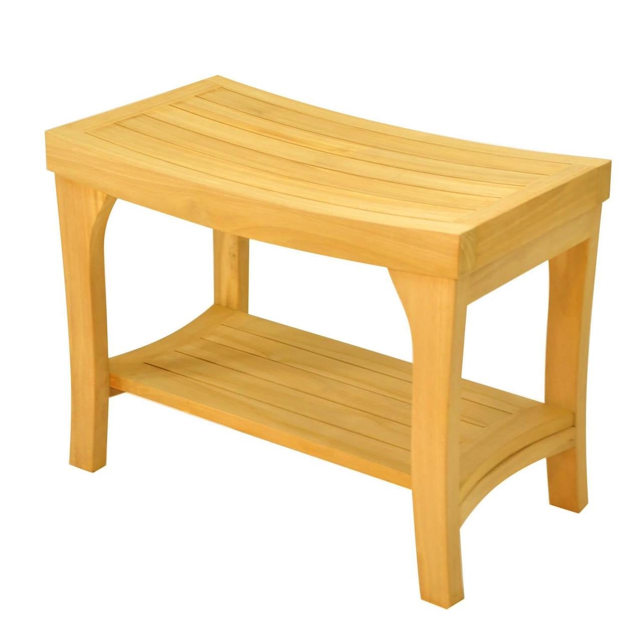 Табурет для ванной из дерева Рулейс Карри (ТВН-013903)