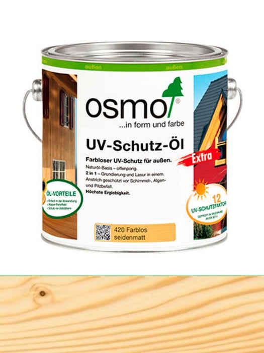 Масло защитное Osmo UV-Schutz-Ol с УФ-фильтром 0,75 L Бесцветный (420)