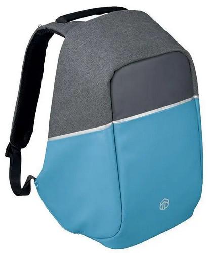 Рюкзак антивор Rfid Topmove Серый/Голубой (sposupe119_IAN352250)
