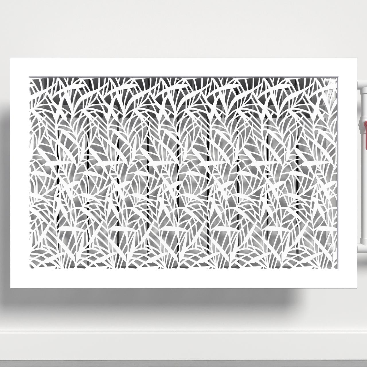 Решетка-экран на батарею SMARTWOOD 1500 мм Белый (R20325104)