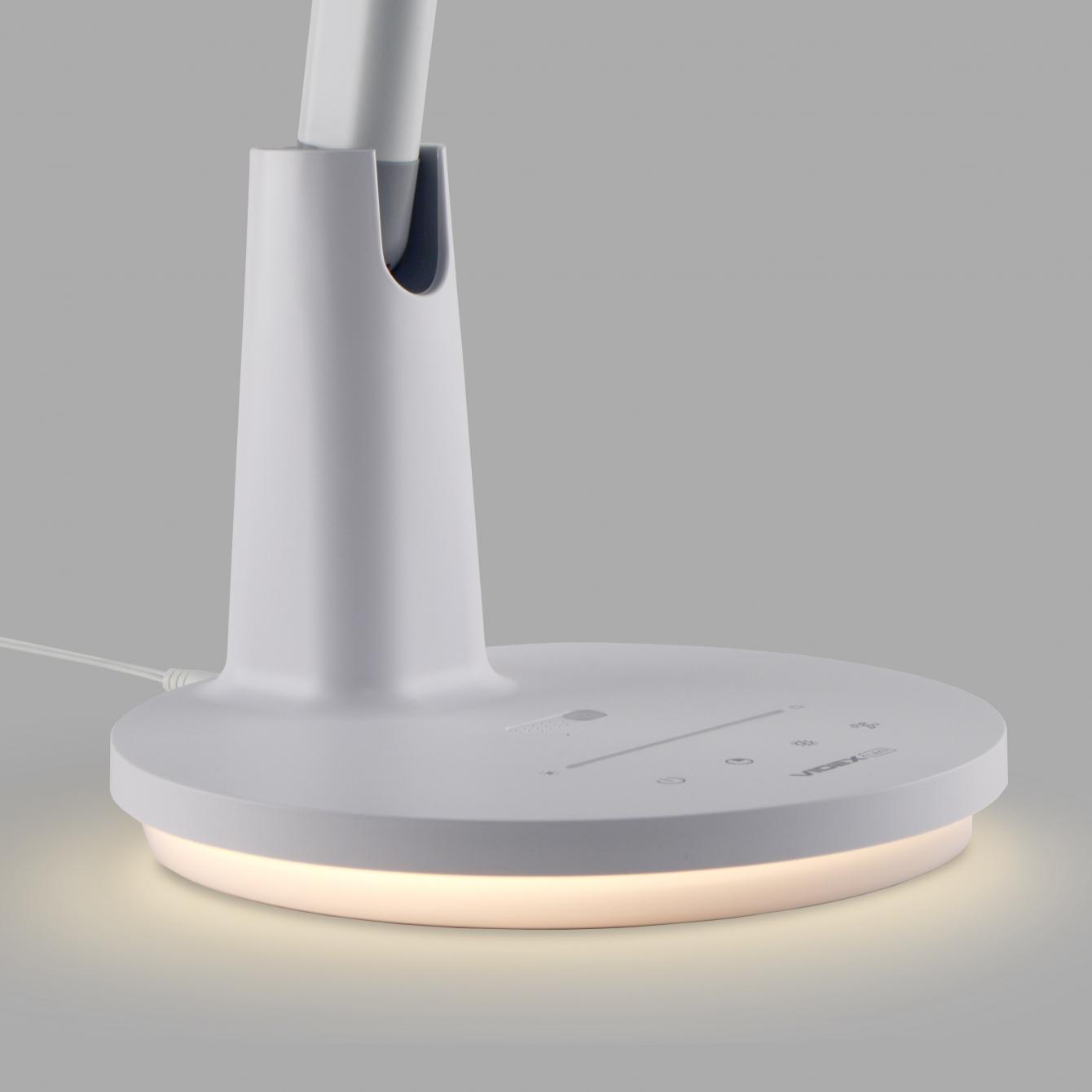 Настольная лампа Videx VL-TF10W 19 Вт 4000 K Белая (25050) - фото 4 Настольная лампа Videx VL-TF10W 19 Вт 4000 K Белая (25050) - фото 4