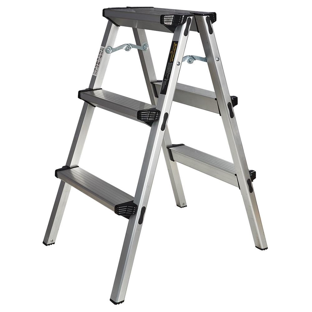 Драбина алюмінієва KENTAVR двостороння 3D