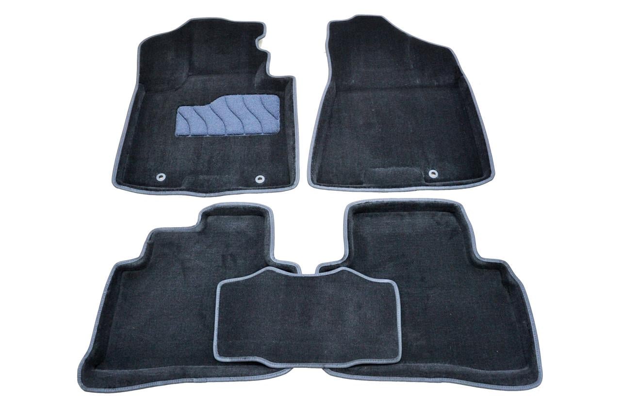 Коврики в салон ворсовые 3D Seintex Hyundai Tucson 2015 5 шт. Черный 87314