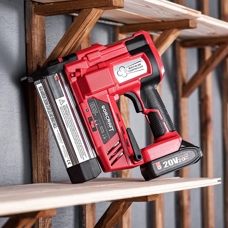 Гвоздезабиватель комбинированный аккумуляторный Worcraft CNS-S20LiH без аккумулятора и зарядного - фото 9 Гвоздезабиватель комбинированный аккумуляторный Worcraft CNS-S20LiH без аккумулятора и зарядного - фото 9