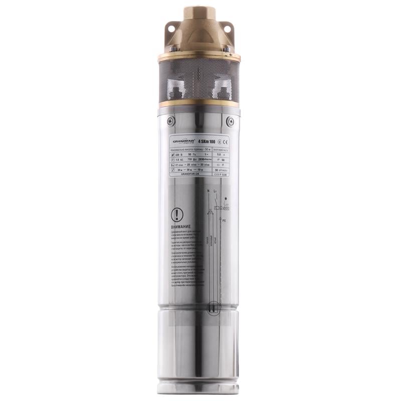 ᐉ Насос скважной вихревой GRANDFAR 4SKm100 (GF1104)