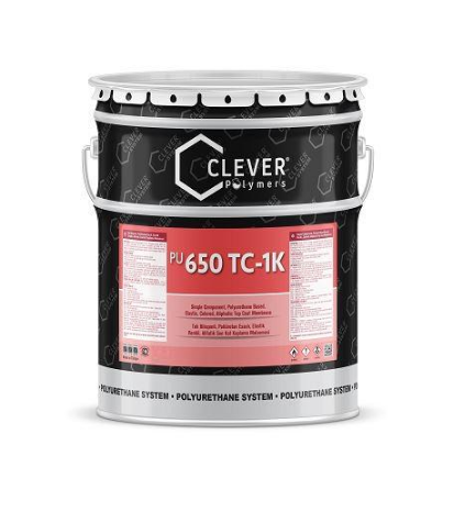 Покриття еластичне захисне Clever 650 TC однокомпонентне для підлоги/паркінгів/пішохідних зон 4 кг Прозорий (1301573300)