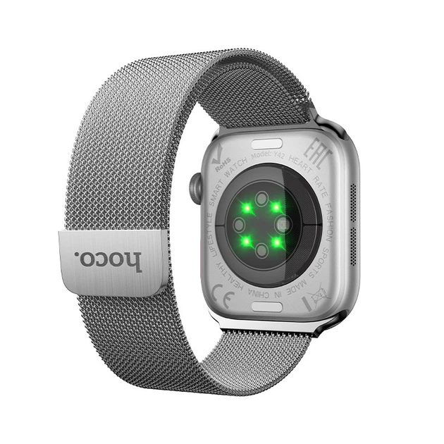 Смарт-часы Hoco Y42 Smart Watch Call Version Silver - фото 3