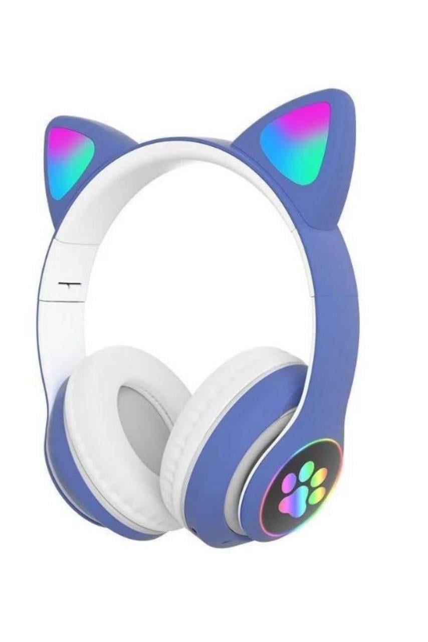 Навушники бездротові CAT EAR Headphones VZV-23M Bluetooth Синій (100292)