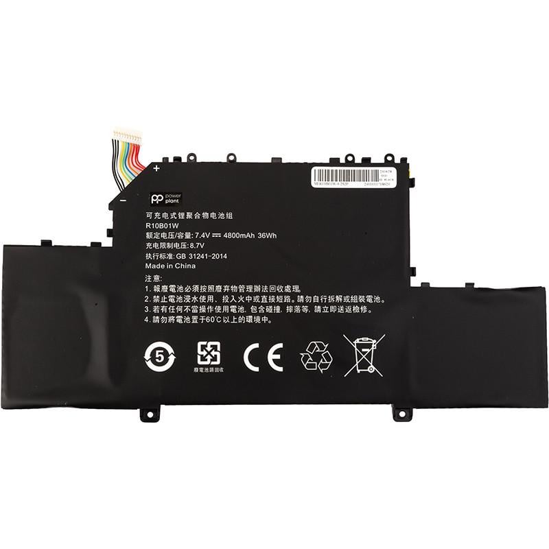 Аккумулятор Power для ноутбуков Xiaomi Mi Air 12,5 R10B01W 7,4V 4800mAh