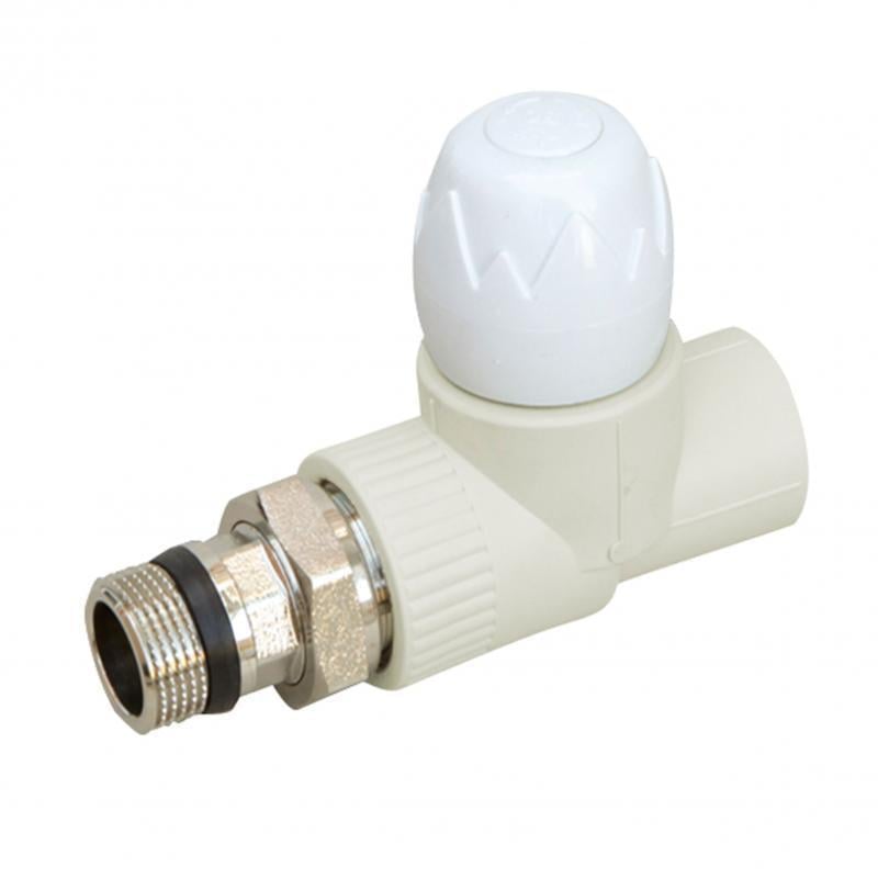 Кран радиаторный прямой Blue Ocean PPR 20 мм х 1/2" (SD00005670)