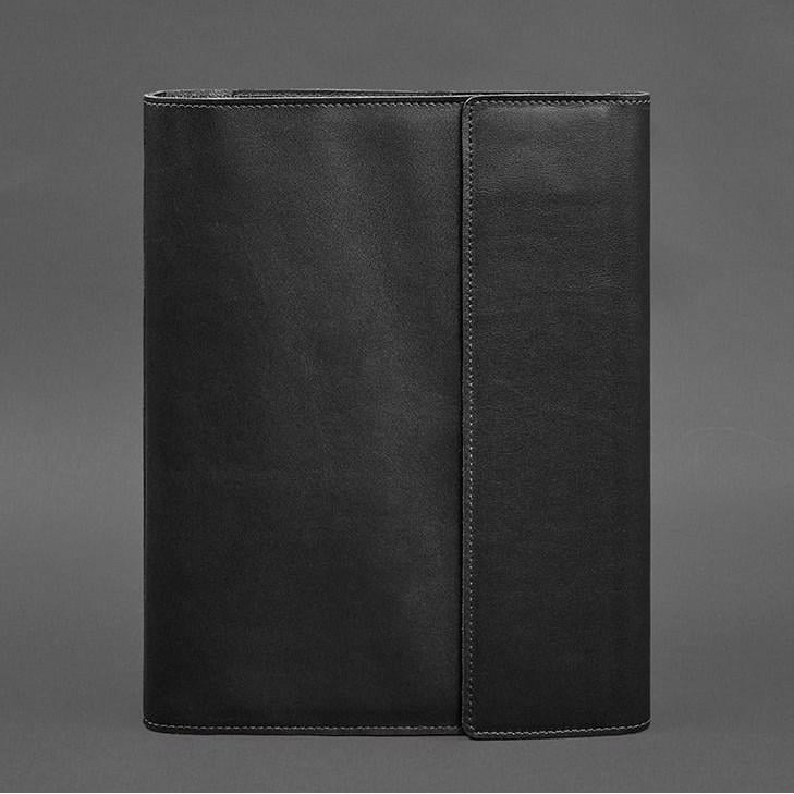 Шкіряна папка для документів сімейна А4 Чорний (A-028543) - фото 5 Шкіряна папка для документів сімейна А4 Чорний (A-028543) - фото 5