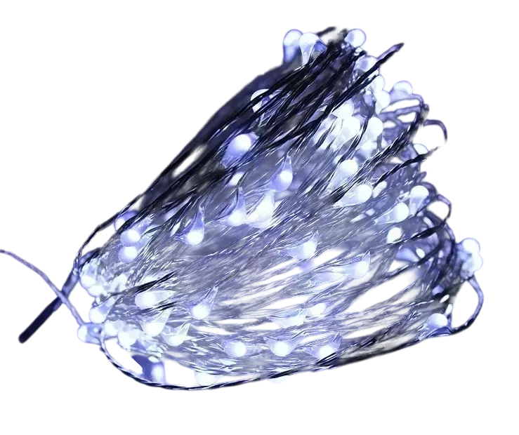 Гирлянда на батарейках 5 м 50LED Холодный белый (2231) Гирлянда на батарейках 5 м 50LED Холодный белый (2231)