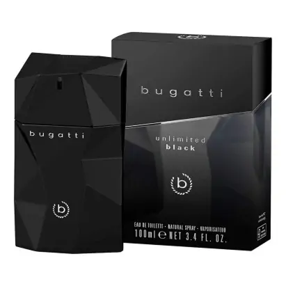Туалетна вода чоловіча Bugatti Unlimited Black 100 мл (31457168)