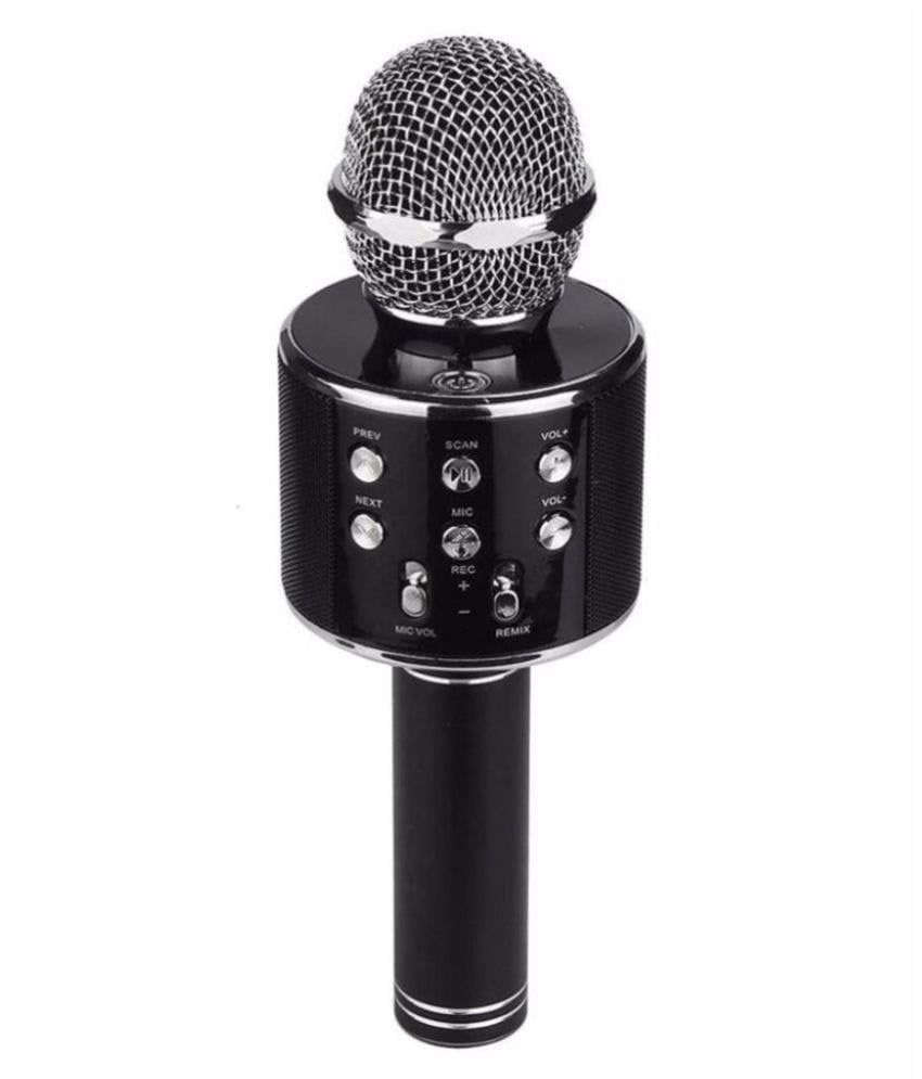 Колонка-микрофон DM Karaoke WS 858 Черный (5475078)