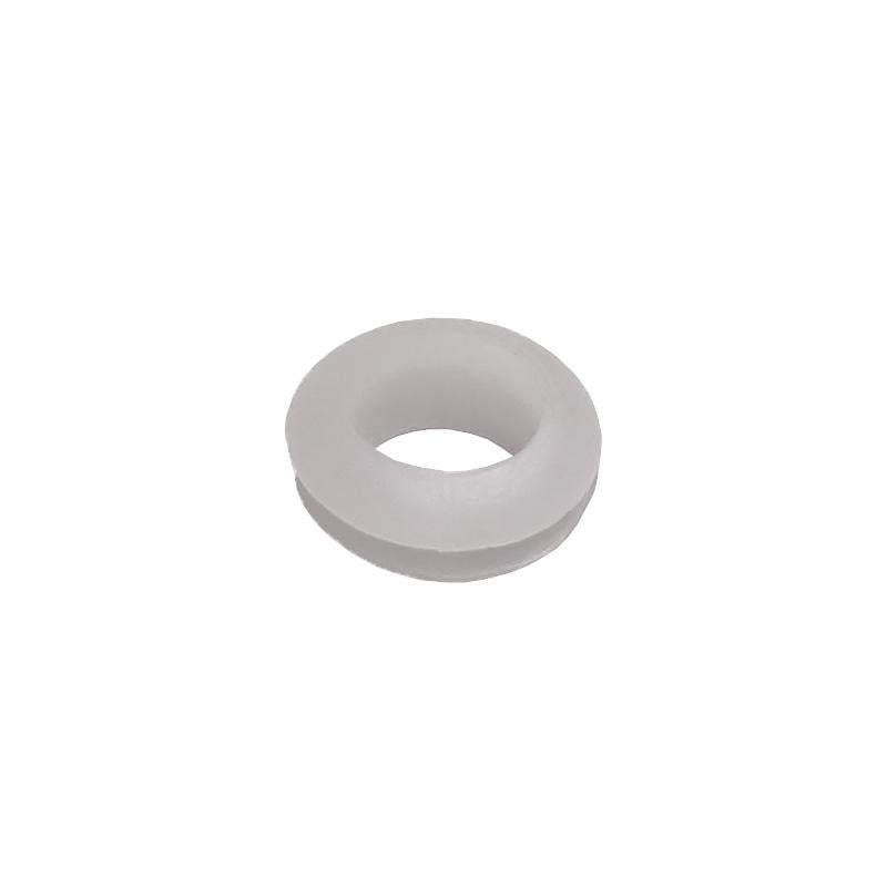 Набір гумових втулок 10 мм 100 шт. Білий (53376) - фото 2 Набір гумових втулок 10 мм 100 шт. Білий (53376) - фото 2