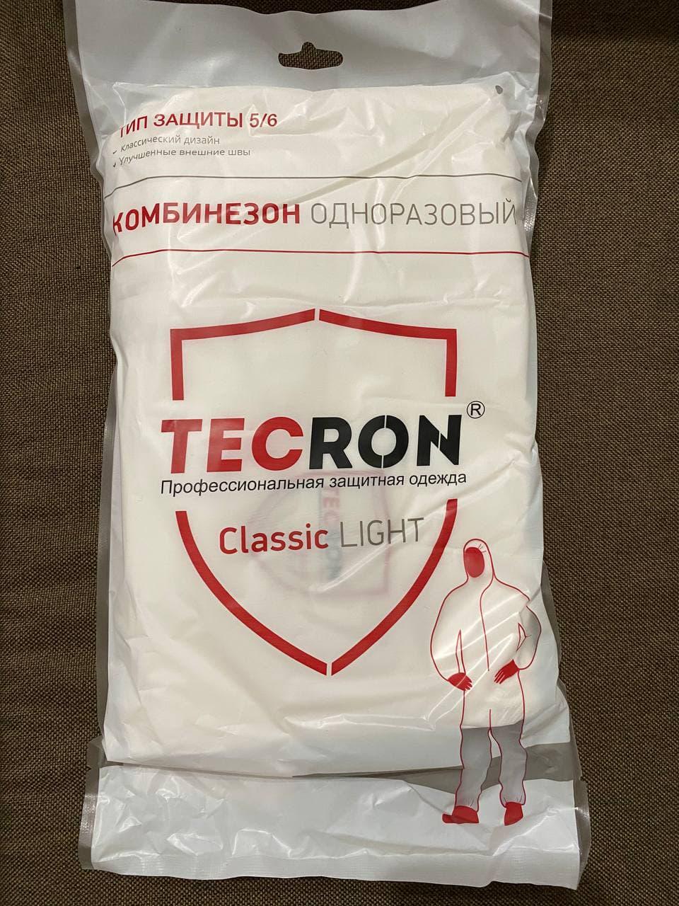Комбінезон захисний одноразовий Tecron Classic Light L - фото 3 Комбінезон захисний одноразовий Tecron Classic Light L - фото 3