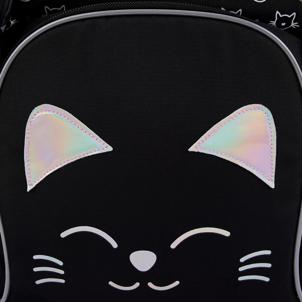 Школьный рюкзак полукаркасный YES Smiling Cats S-100 (559871) - фото 9 Школьный рюкзак полукаркасный YES Smiling Cats S-100 (559871) - фото 9