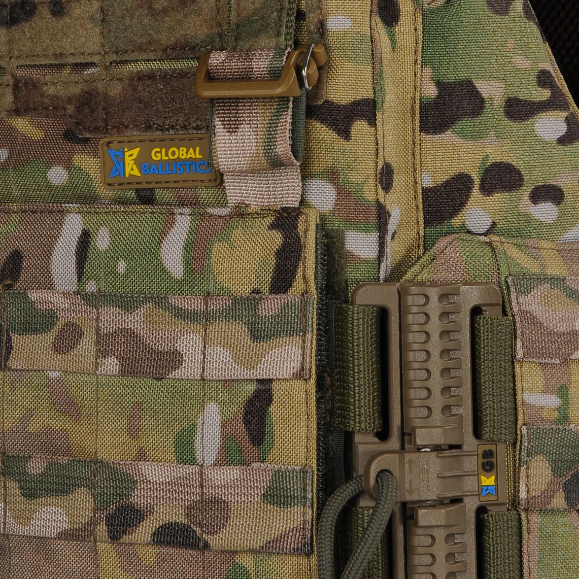 Плитоноска женская Warmor gen3 FL for Ladies Без подсумков С быстрым боковым и верхним сбросом без плит Мультикам - фото 13