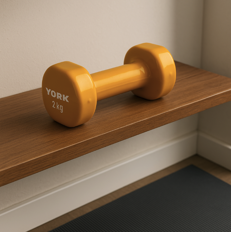 Гантелі для фітнесу вінілові круглі York Fitness 2 шт. 2 кг Жовтий (5046) - фото 7 Гантелі для фітнесу вінілові круглі York Fitness 2 шт. 2 кг Жовтий (5046) - фото 7