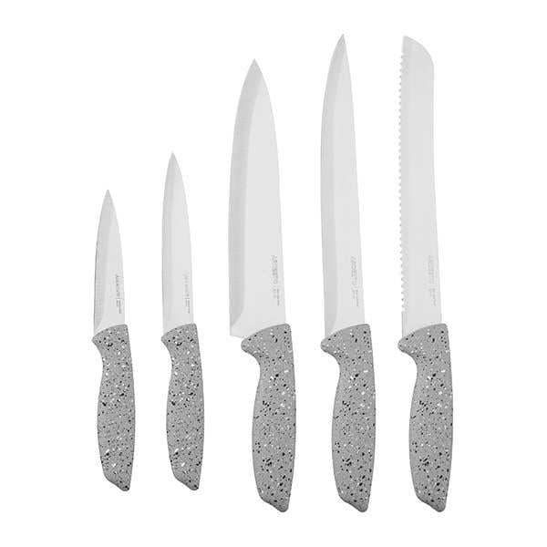 Набор ножей Ardesto 6 предметов Серый (ЦБ-00033287) - фото 8 Набор ножей Ardesto 6 предметов Серый (ЦБ-00033287) - фото 8