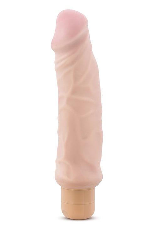 Вибратор реалистичный на батарейках Blush Au Naturel Home Wrecker Бежевый (BL330723)
