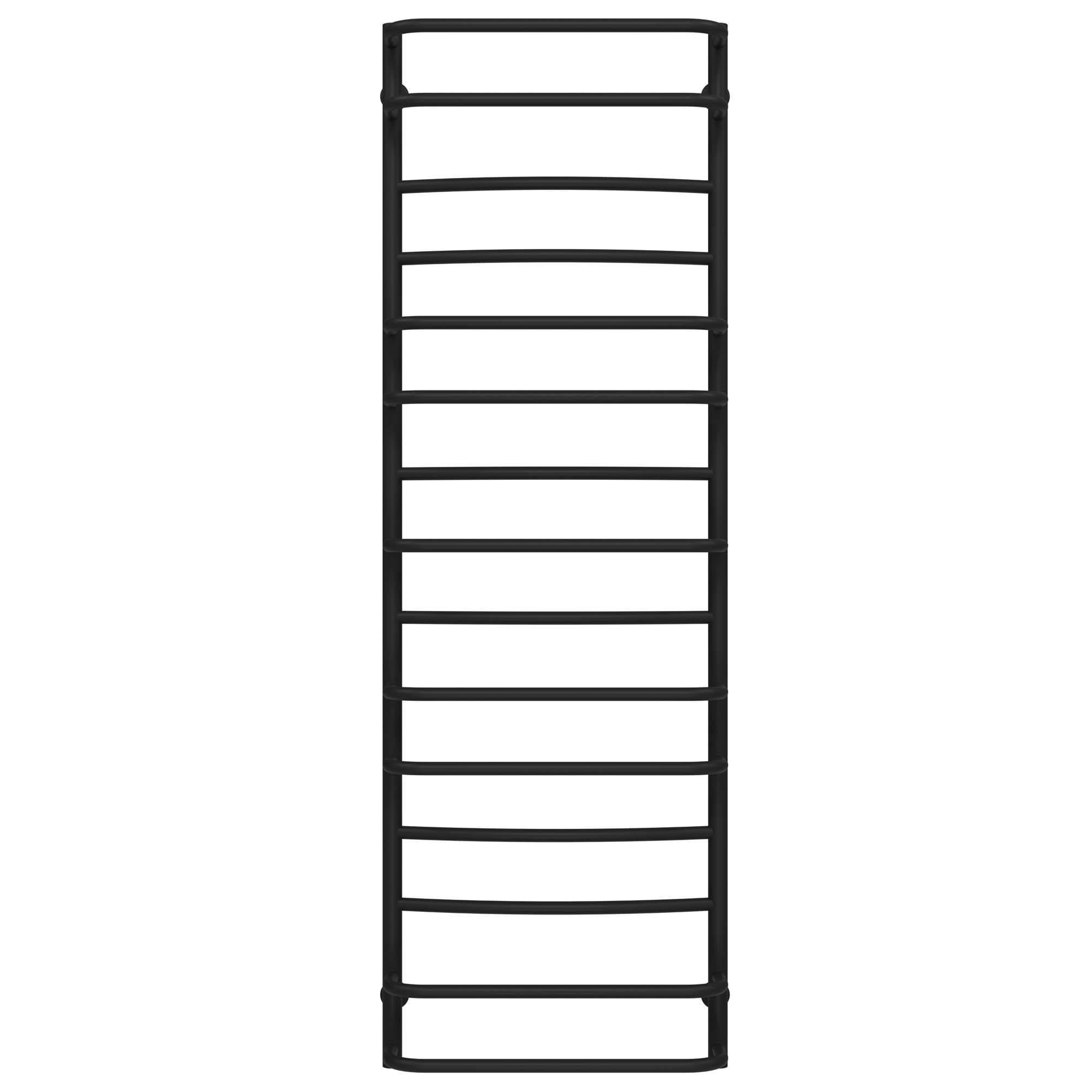 Полотенцесушитель водяной Deffi Аквамикс П15 нижнее подключение нержавеющая сталь 500х1600 мм Черный (C.AM.160.50.15.B.A)