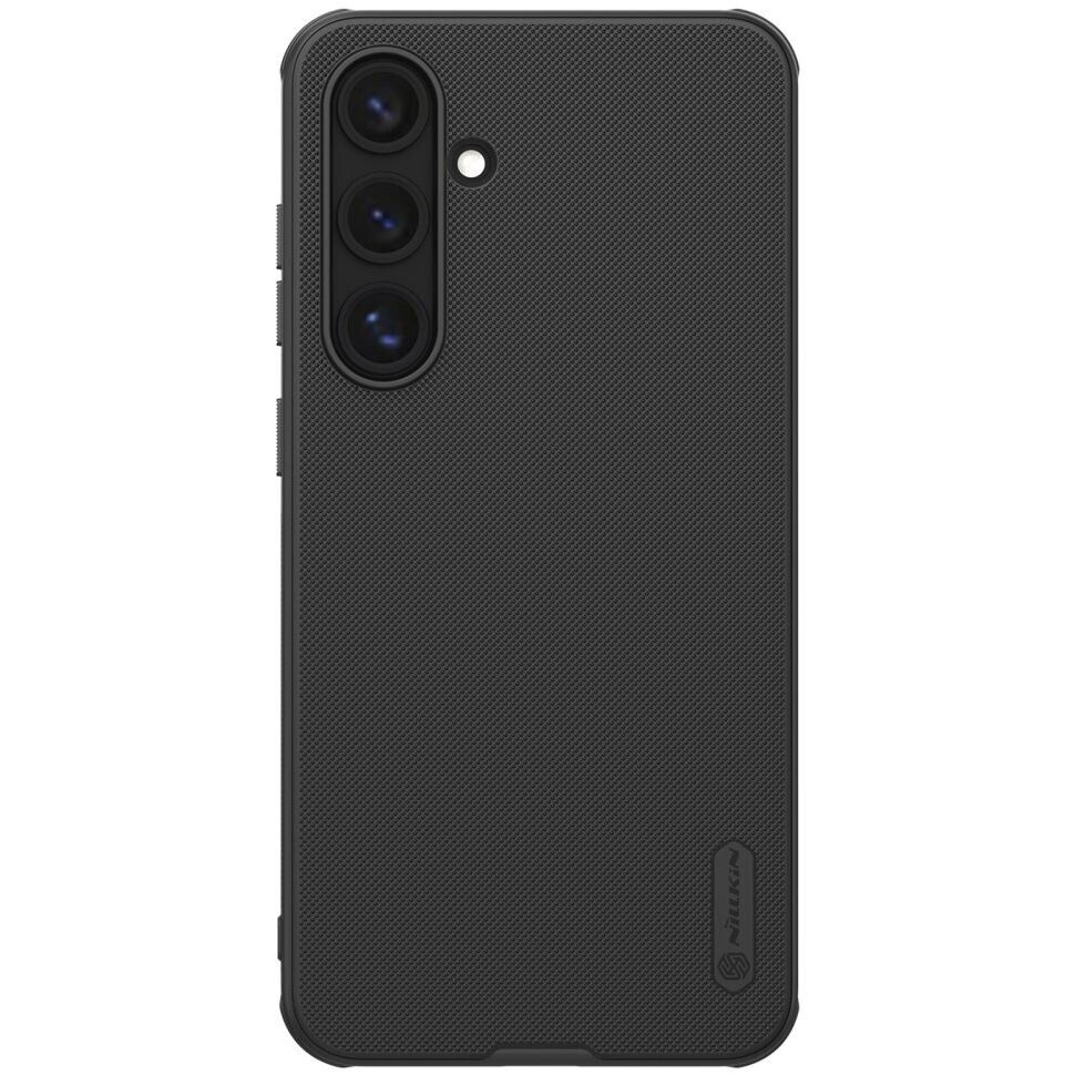 Чехол бампер Nillkin Super Frosted Shield Pro для Samsung Galaxy S24 FE Black Чехол бампер Nillkin Super Frosted Shield Pro для Samsung Galaxy S24 FE Black