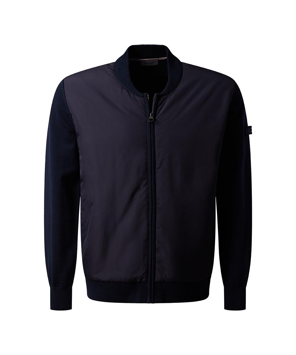 Кофта чоловіча на блискавці M Темно-синій (C5 51529.5114.6325) - фото 4 Кофта чоловіча на блискавці M Темно-синій (C5 51529.5114.6325) - фото 4