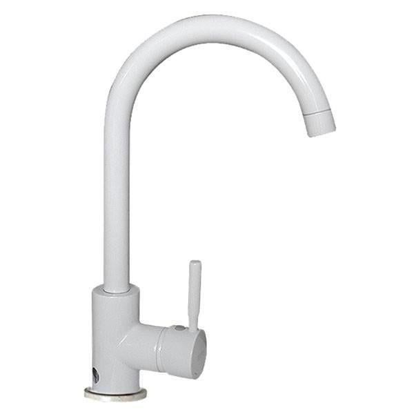 Смеситель для кухни Haiba Hans HB0165 White (31521799)