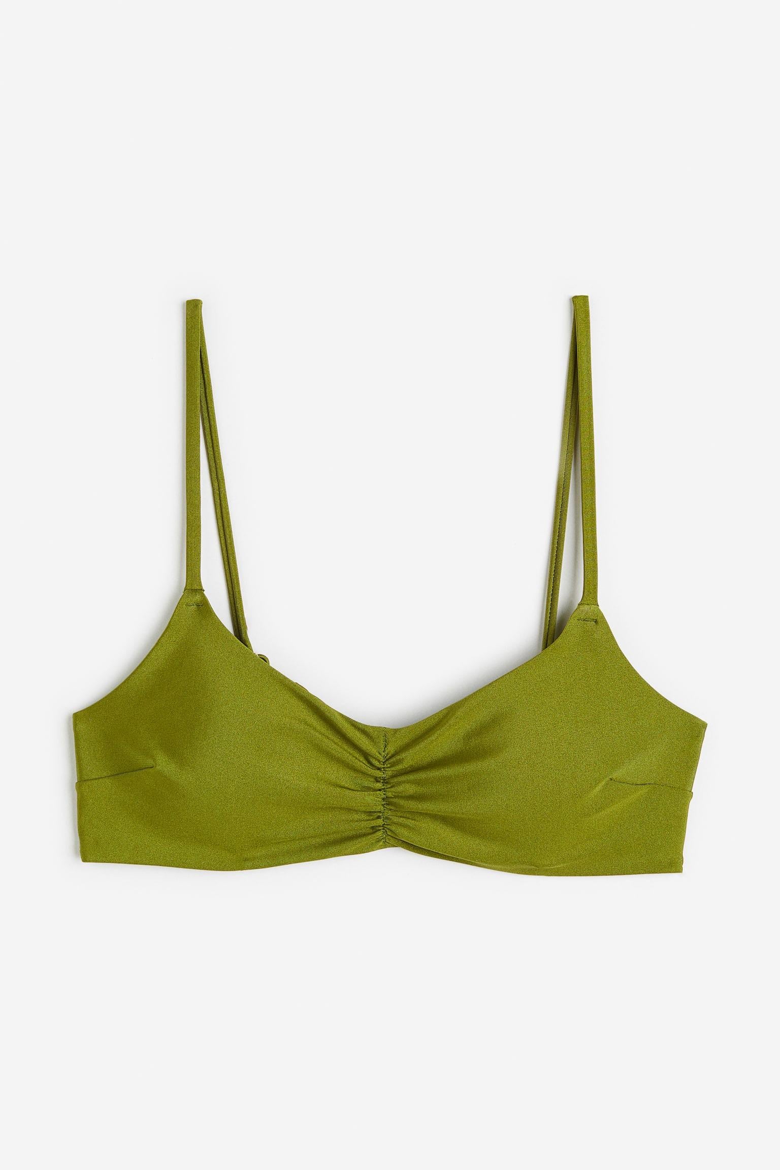 Ліф купальний H&M р. 38 Оливковий (E27061151203)