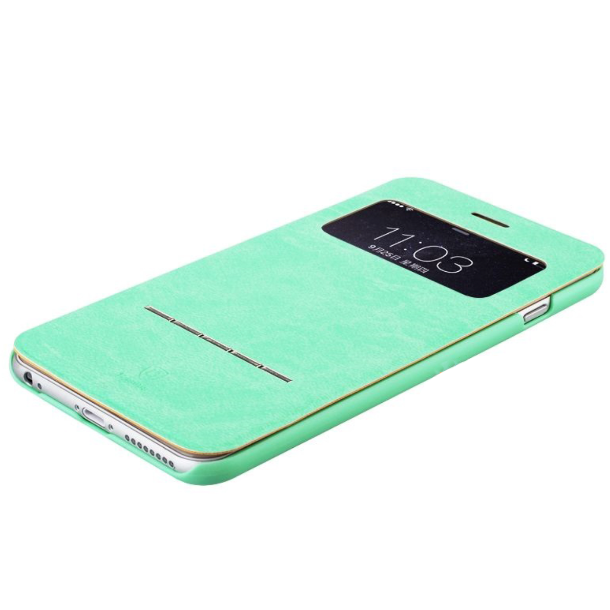 Чехол книжка, обложка Baseus Terse Classic Series for iPhone 6/6S Plus, Blue - фото 5