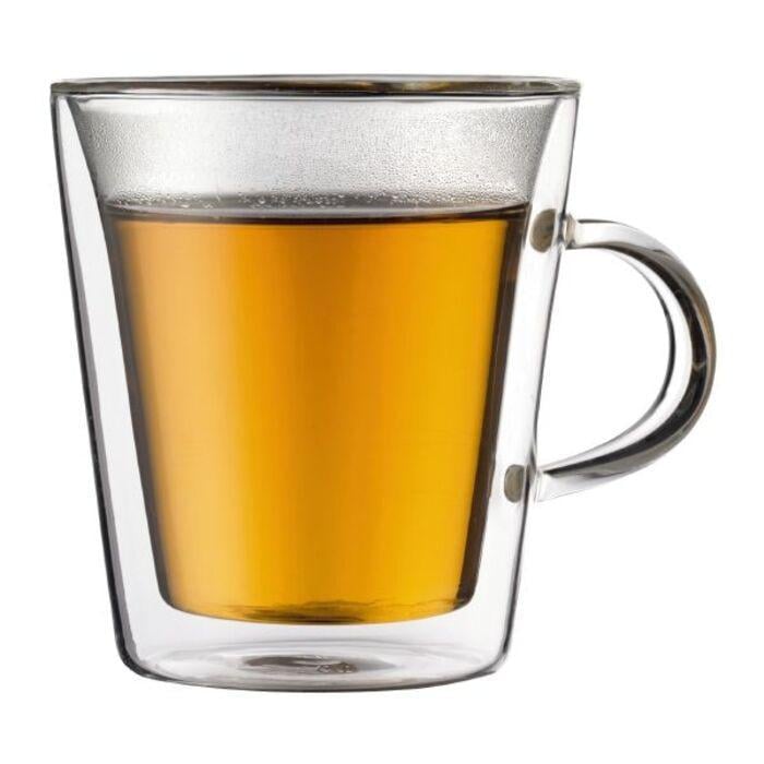 Набор чашек для кофе Bodum Canteen боросиликатное стекло 2 пр. 200 мл (2540241) Набор чашек для кофе Bodum Canteen боросиликатное стекло 2 пр. 200 мл (2540241)