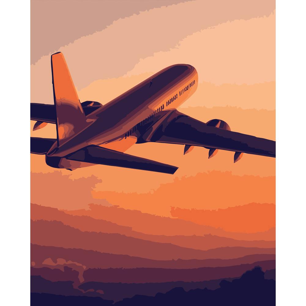 Картина по номерам Strateg Премиум Полет к мечте 40x50 см (DY019)